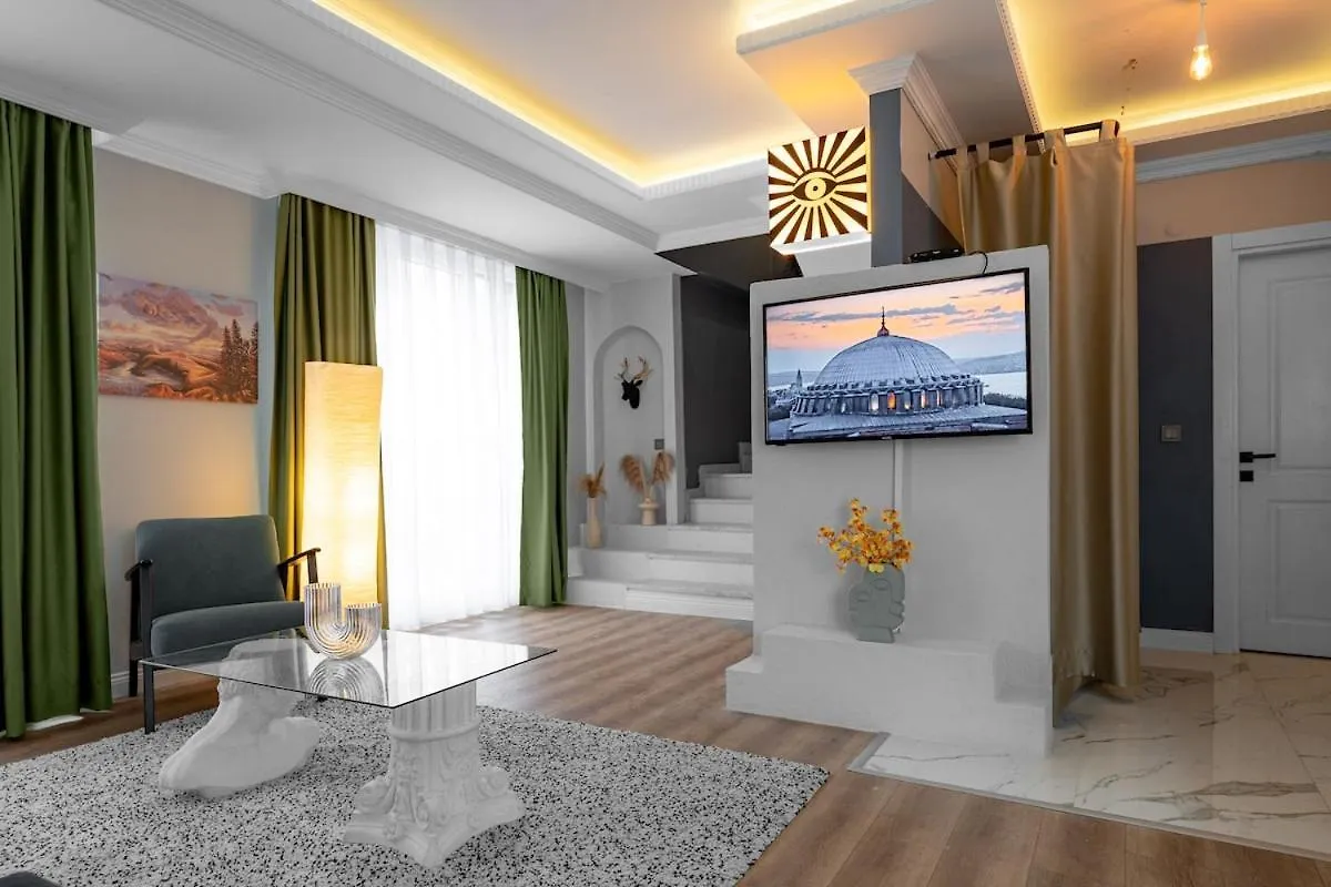 شقة Luxury 1Br Duplex With Terrace & Office In Tomtom اسطنبول